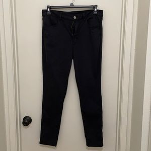 American eagle high rose jegging black